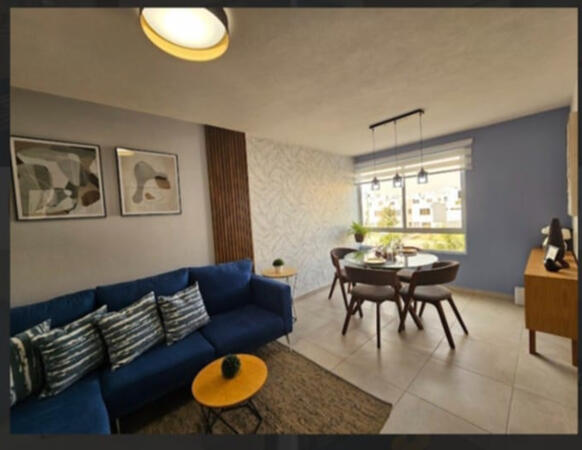 Espacio cómodo y luminoso, perfecto para compartir en familia.