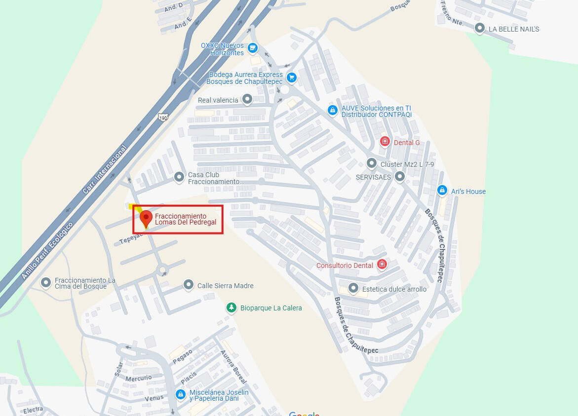 📍 Lomas del Pédregal está ubicado en una zona estratégica de Puebla, cerca de centros comerciales como 🛍️ Parque Puebla, 🛒 Vía Amalucan y 🏬 Angelópolis. A minutos de 🏫 escuelas, 🎓 la BUAP (CU) y 🏥 el Hospital La Margarita, es ideal para familias, es